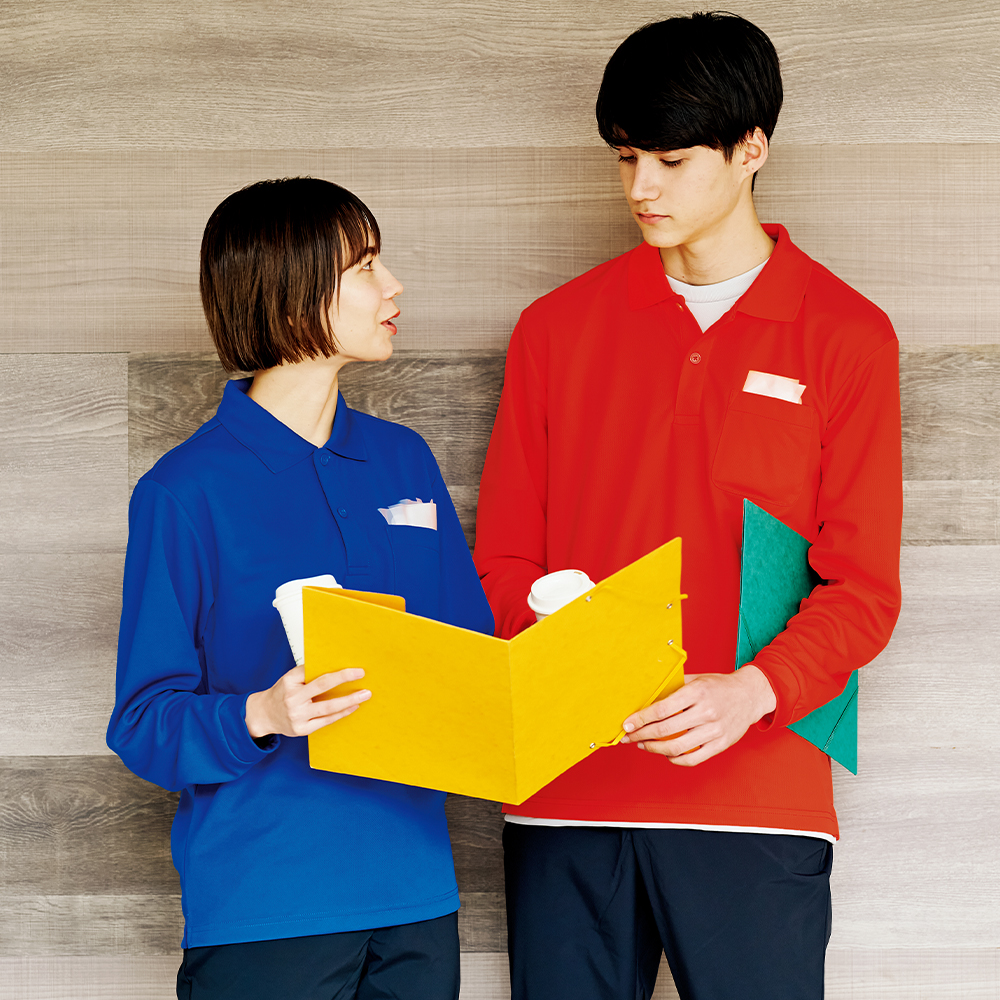 [glimmer] 335 드라이 긴팔 포켓 카라티