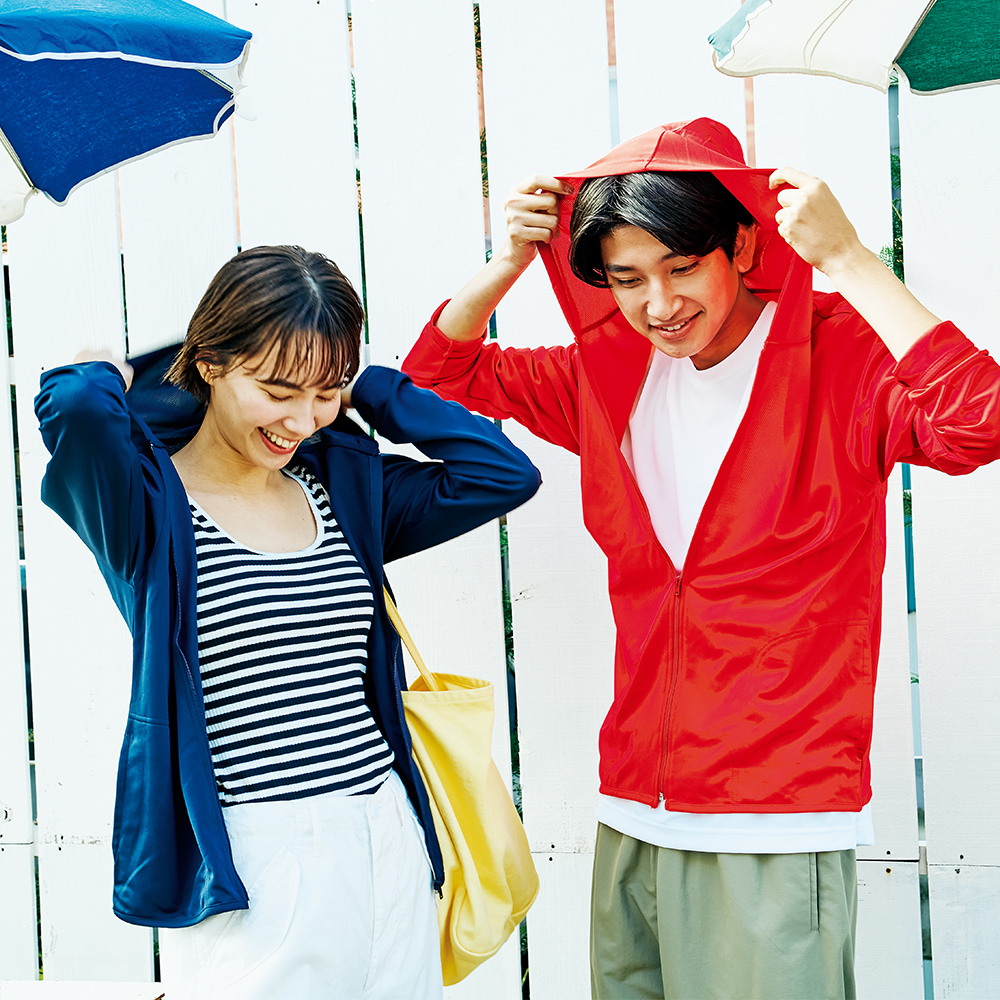 [glimmer] 338 메쉬 드라이 후드집업