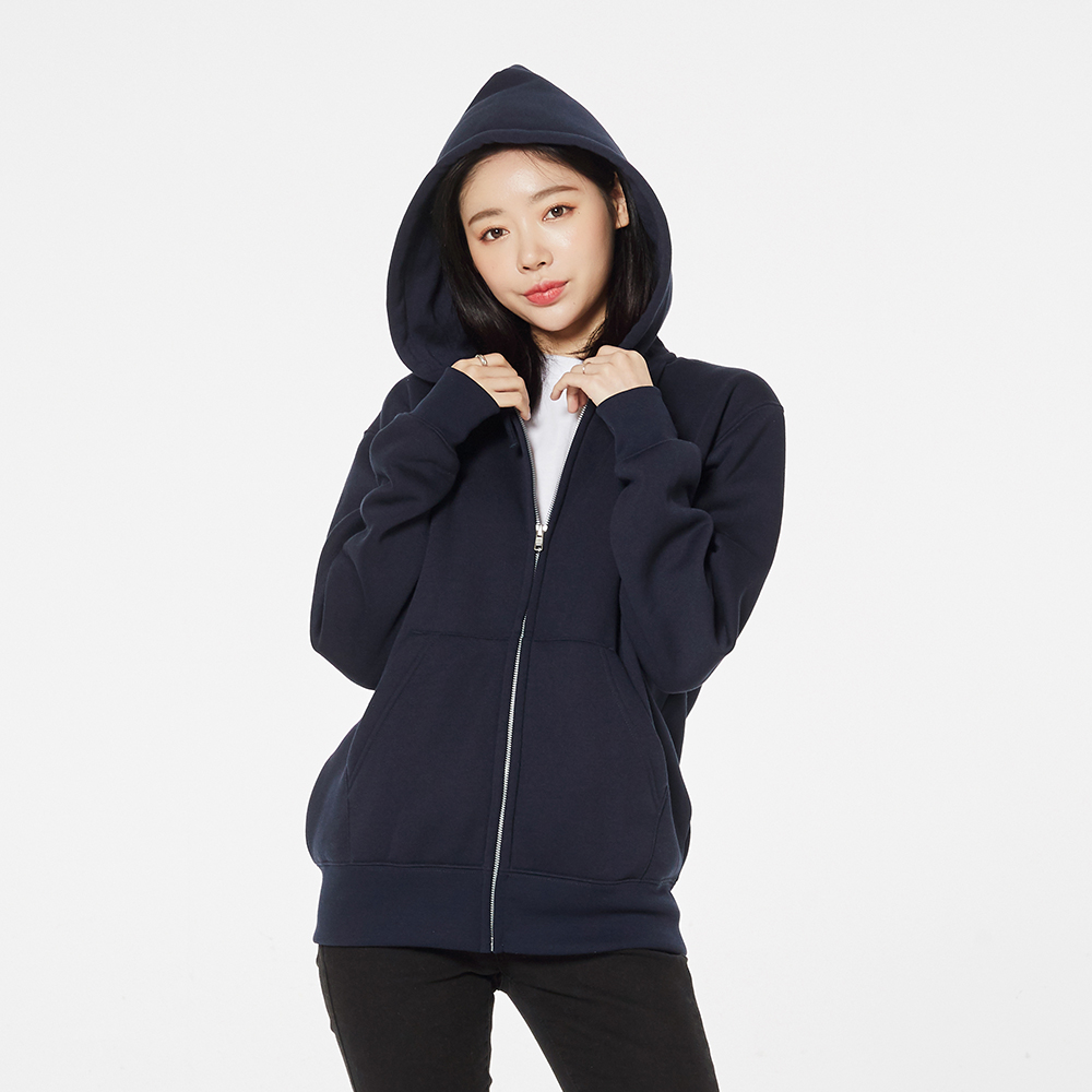 [glimmer] 348 드라이 기모 후드 집업