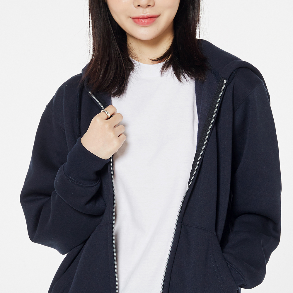 [glimmer] 348 드라이 기모 후드 집업