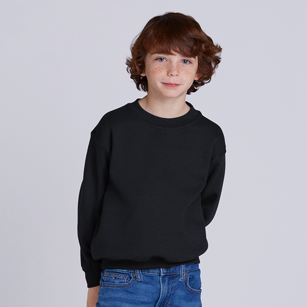 [Gildan] 18000B 기모 맨투맨 긴팔 (아동)