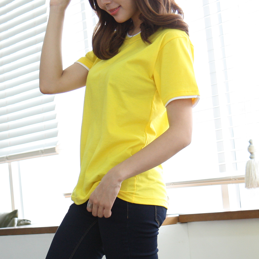 30수 이중에리 라운드 반팔