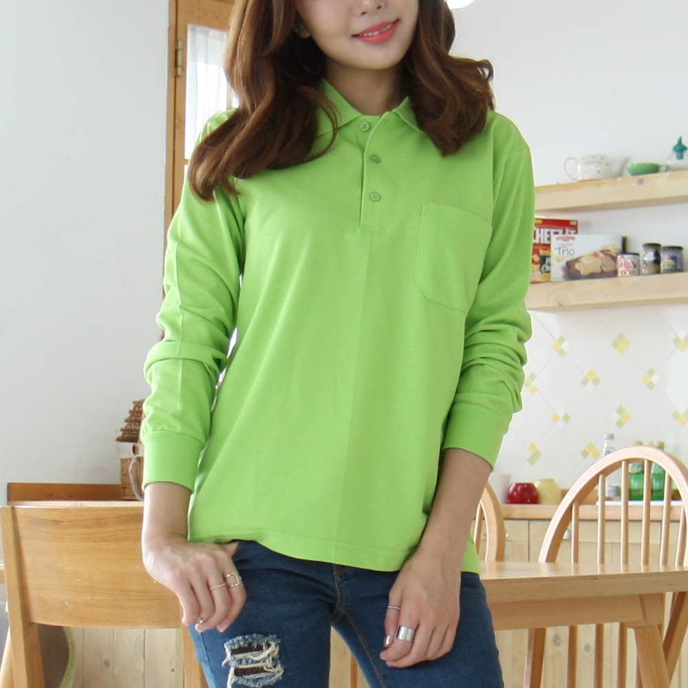 30수 포켓 PK 폴로 긴팔