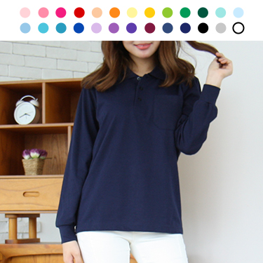 30수 포켓 PK 폴로 긴팔