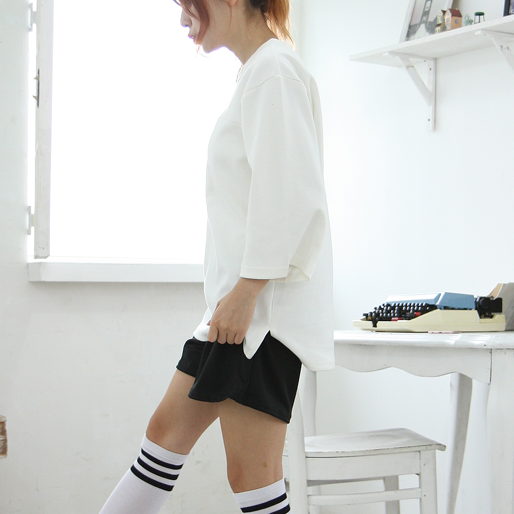 오버핏 특양면 7부
