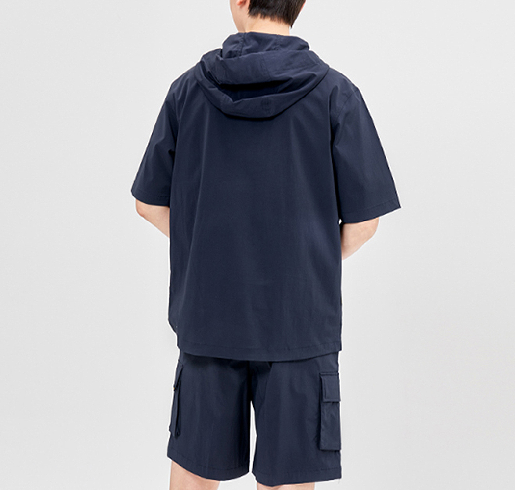 스판 반팔 아노락 AN150