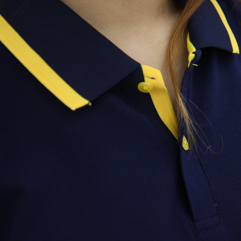 30수 캐너스 1선 배색 카라티