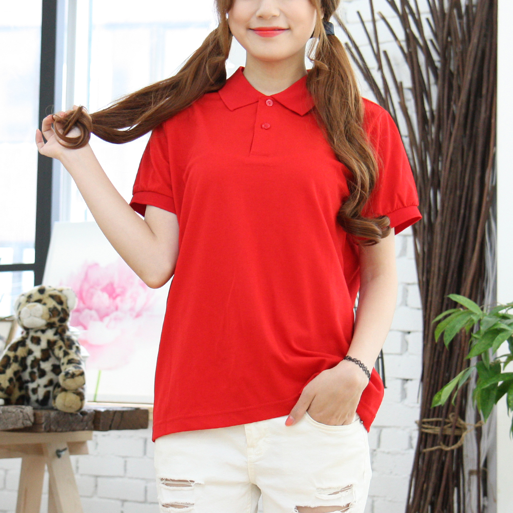 고급형 40수 캐쥬얼 CVC 카라티 (반팔/긴팔)