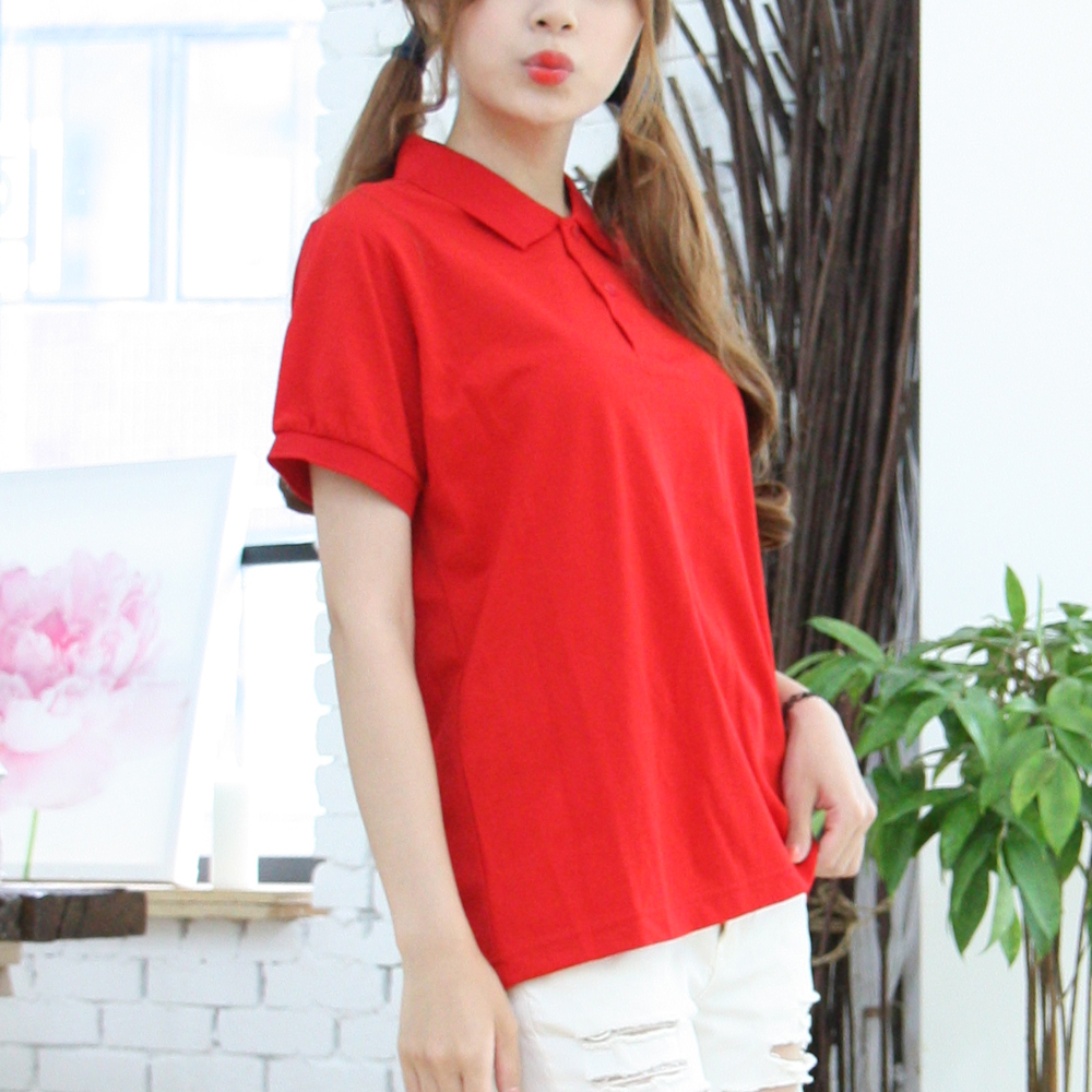 고급형 40수 캐쥬얼 CVC 카라티 (반팔/긴팔)