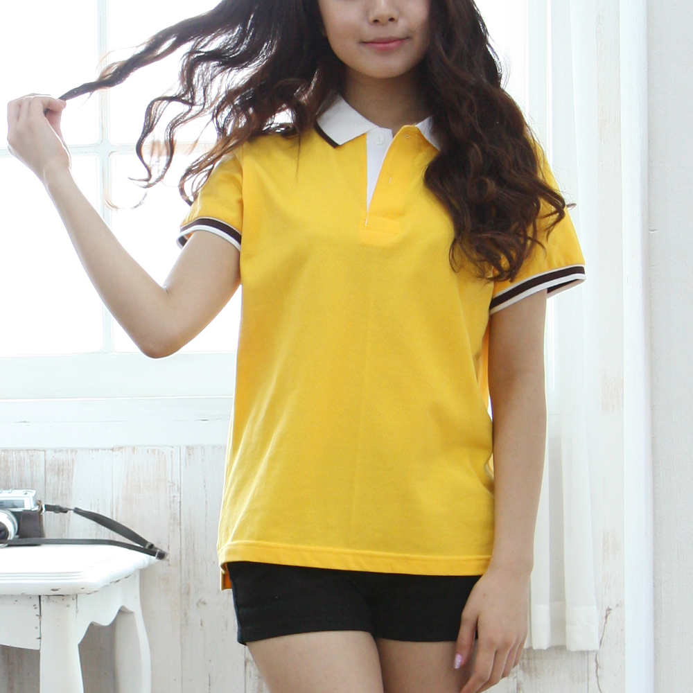 순면 40수 연사 캐주얼 배색 폴로 (반팔/긴팔)