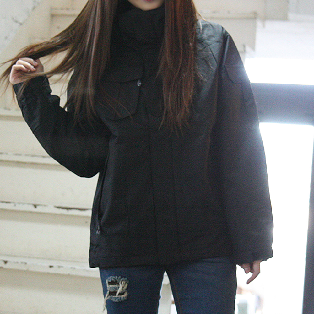 심플포켓 모던점퍼