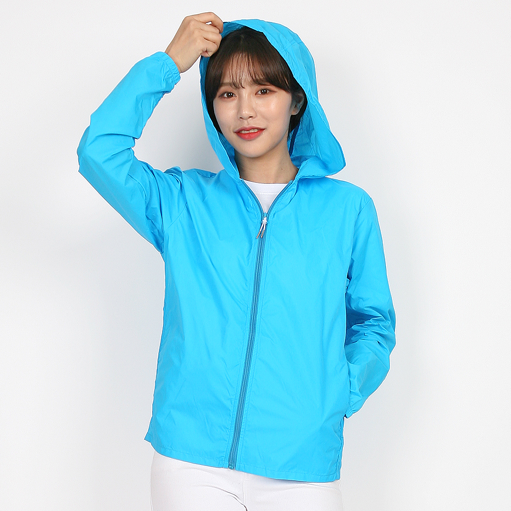 경량 후드 바람막이