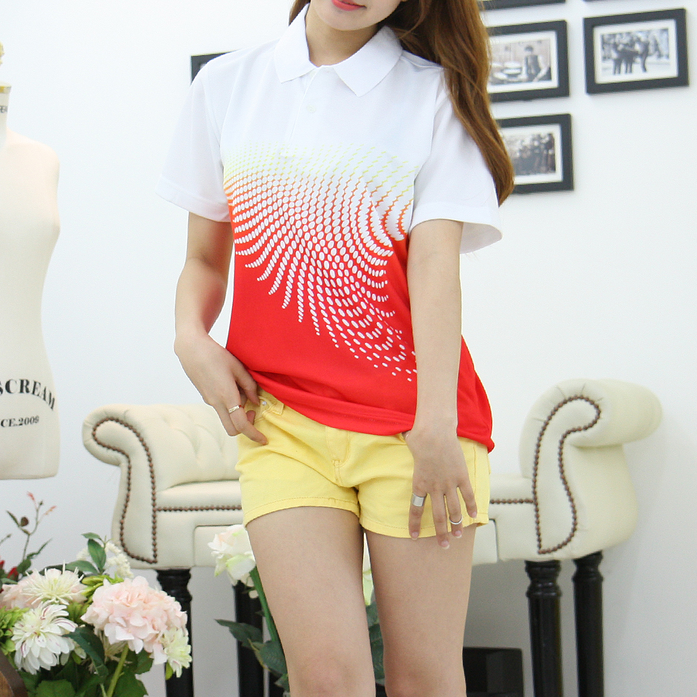 스포티 쿨론 카라 반팔
