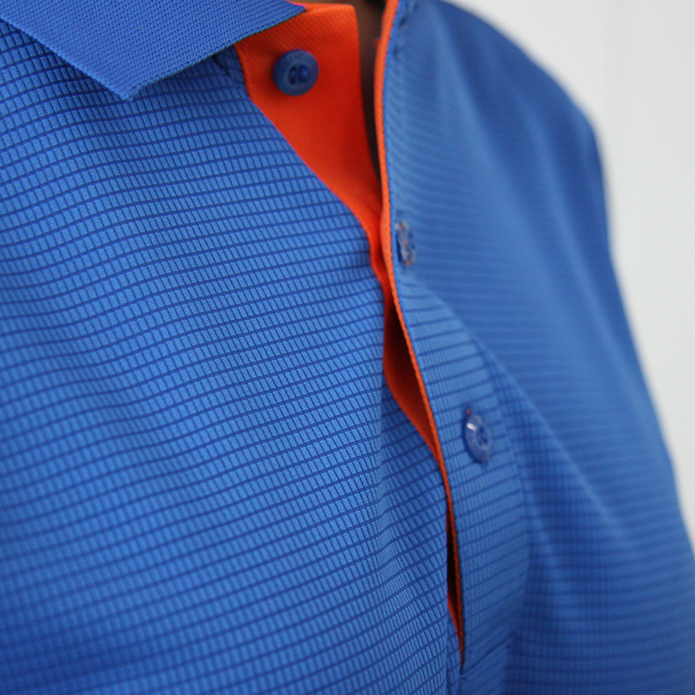 니즈 자가드 쿨론 카라 반팔