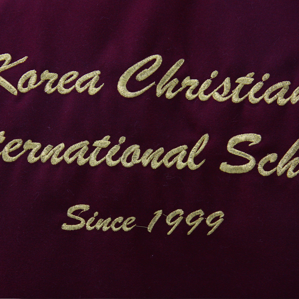 슬림형(하이넥) 야구점퍼 - 한국기독국제학교