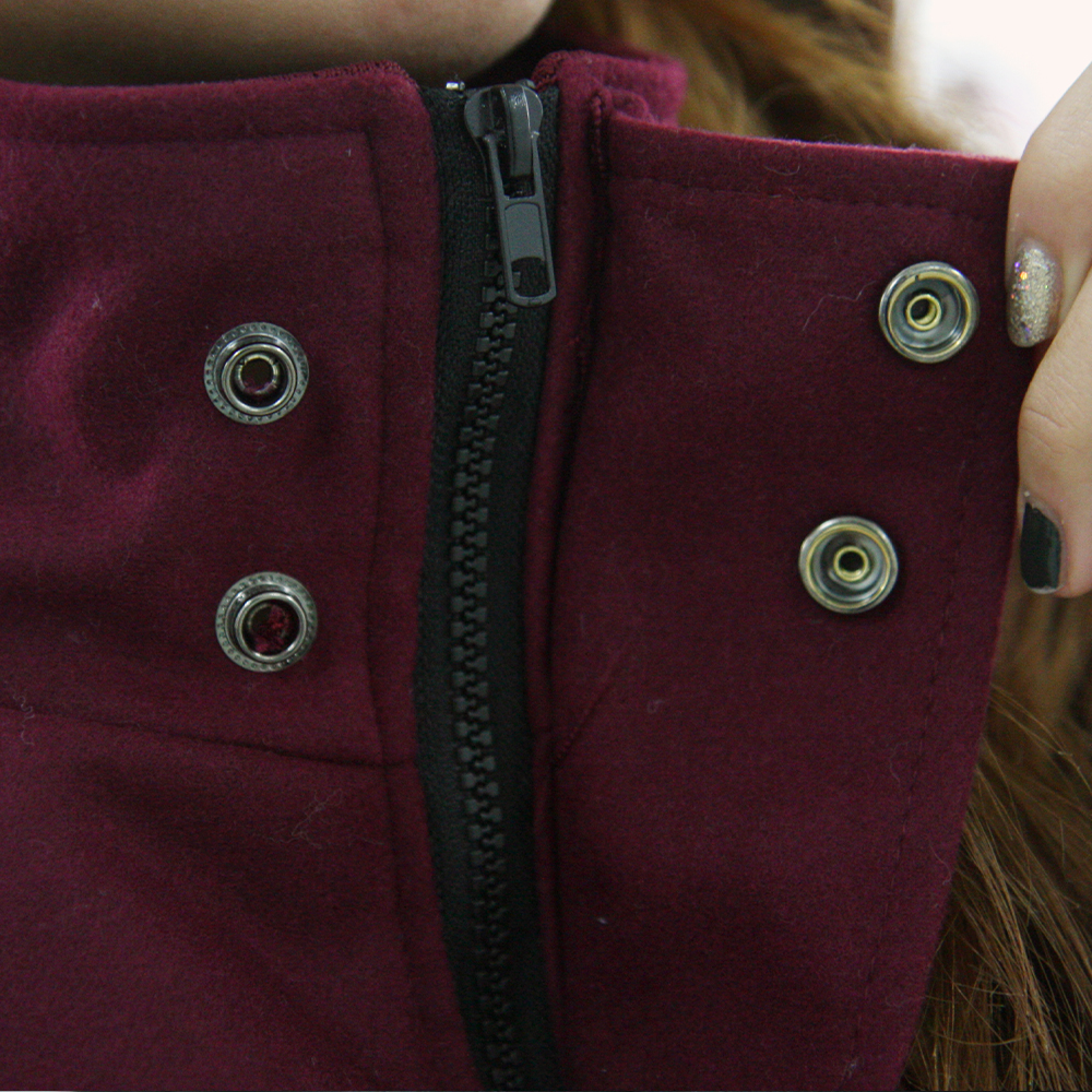 슬림형(하이넥) 야구점퍼 - 한국기독국제학교