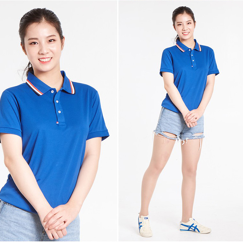 쿨론 메쉬 삼색카라 (반팔/긴팔)
