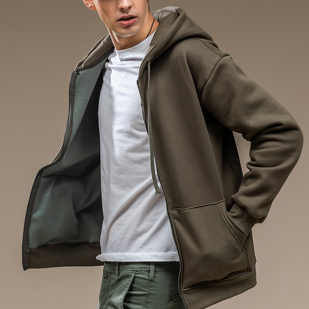 [필잇] 시그니처 기모 후드집업 (성인/아동)