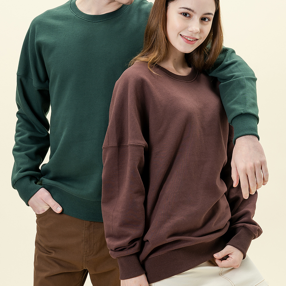 [필잇] 데일리 시그니처 쭈리 맨투맨 (성인/아동)