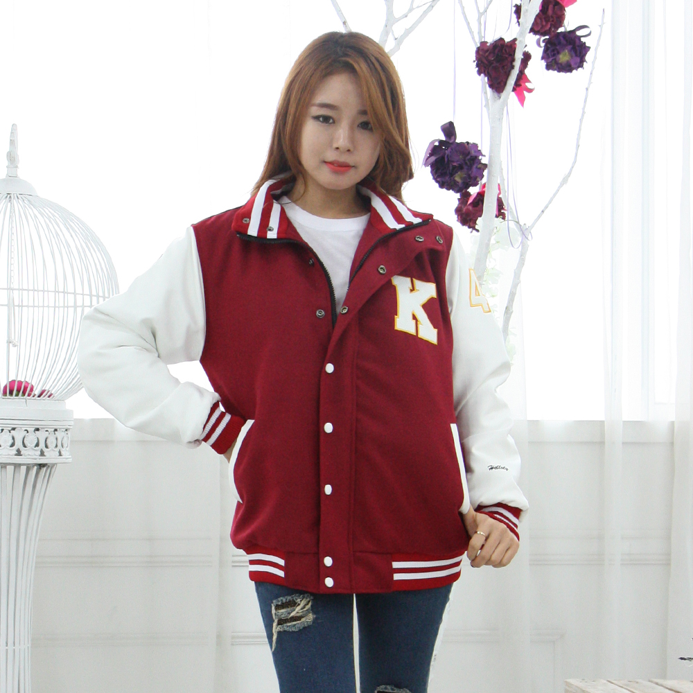 슬림형(하이넥) 야구점퍼 - 고려대 언론대학원