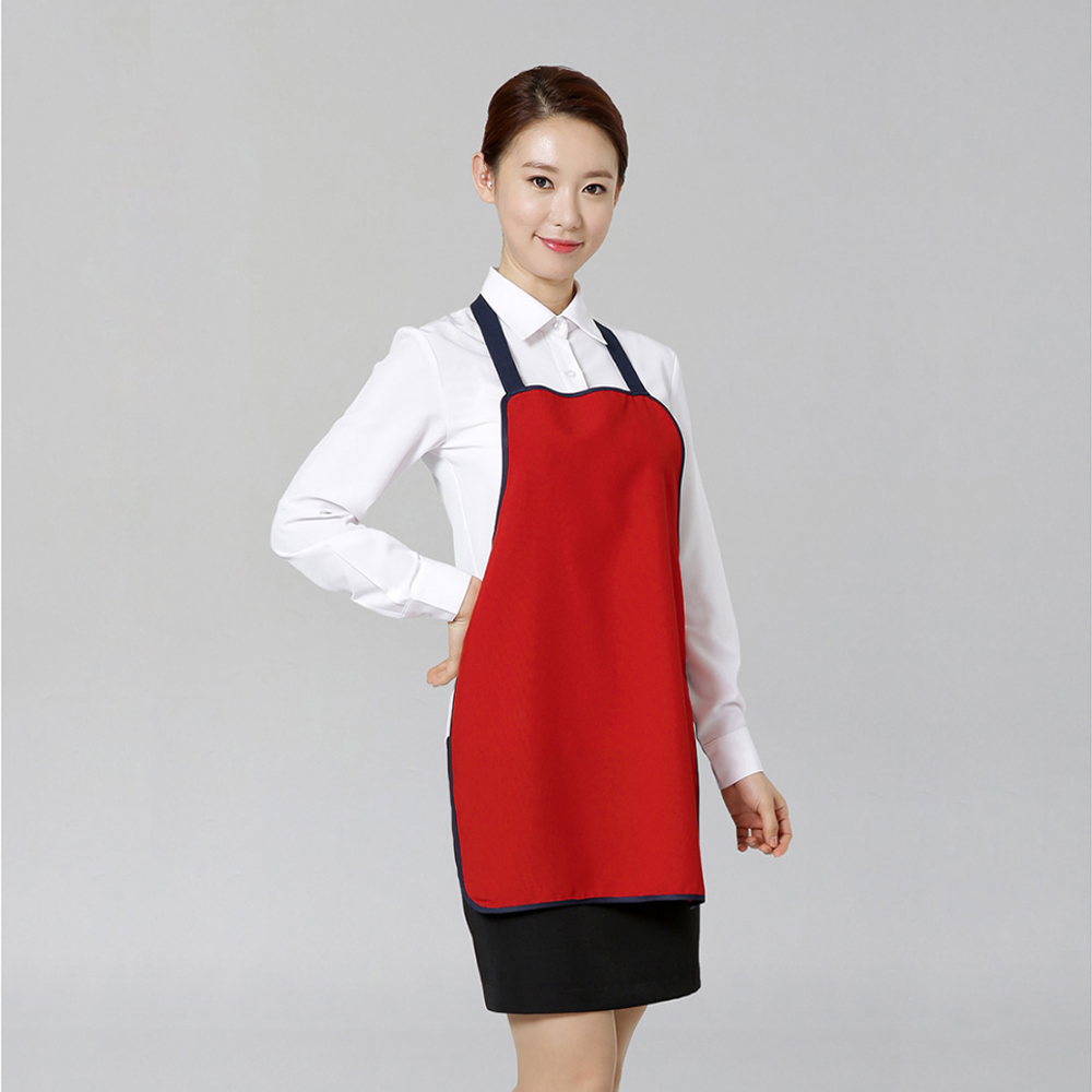 목걸이형 손님용 앞치마