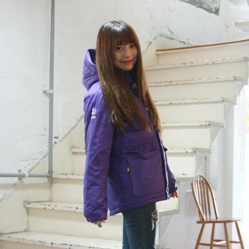 비비드 덕다운 패딩