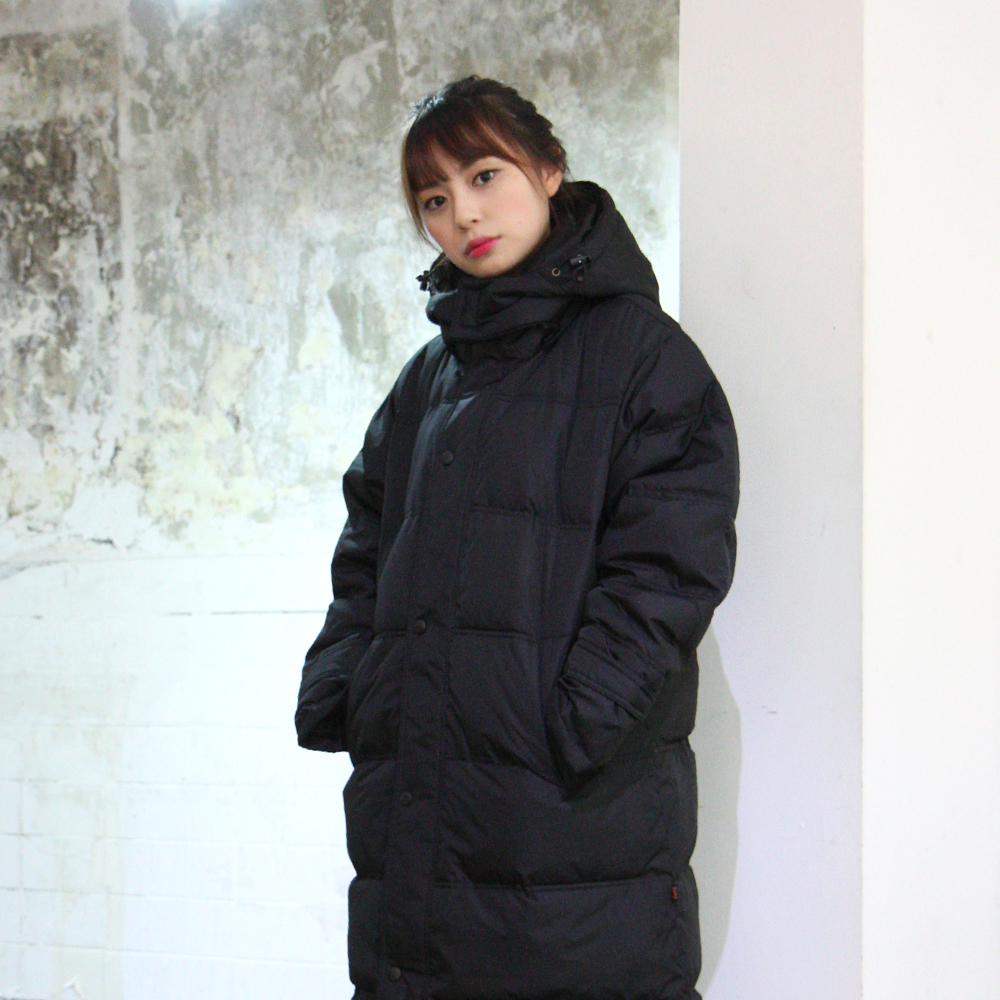 프리미엄 오리털 롱코트