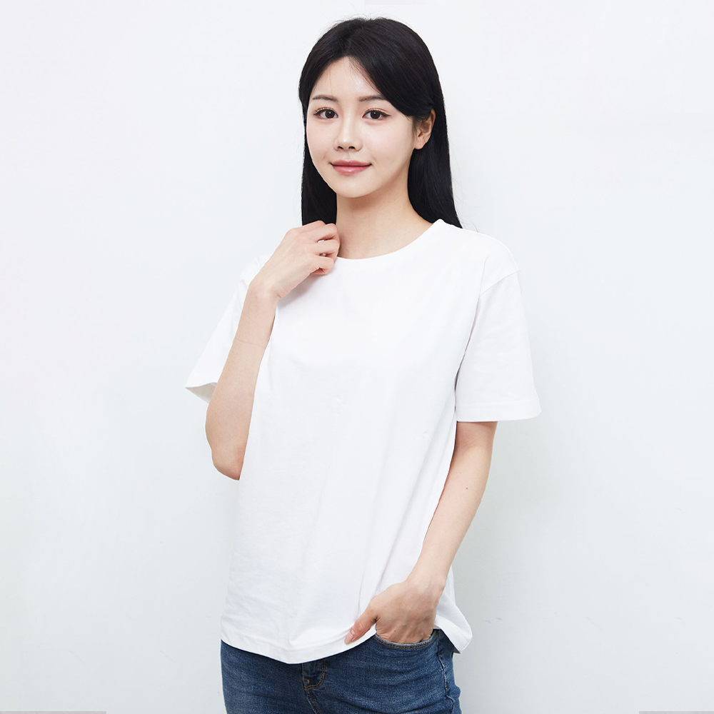 40수 에어리핏 라운드 반팔