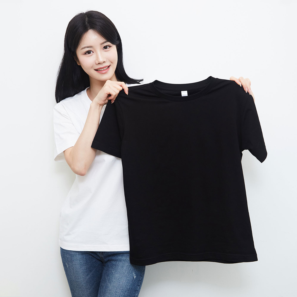 40수 에어리핏 라운드 반팔