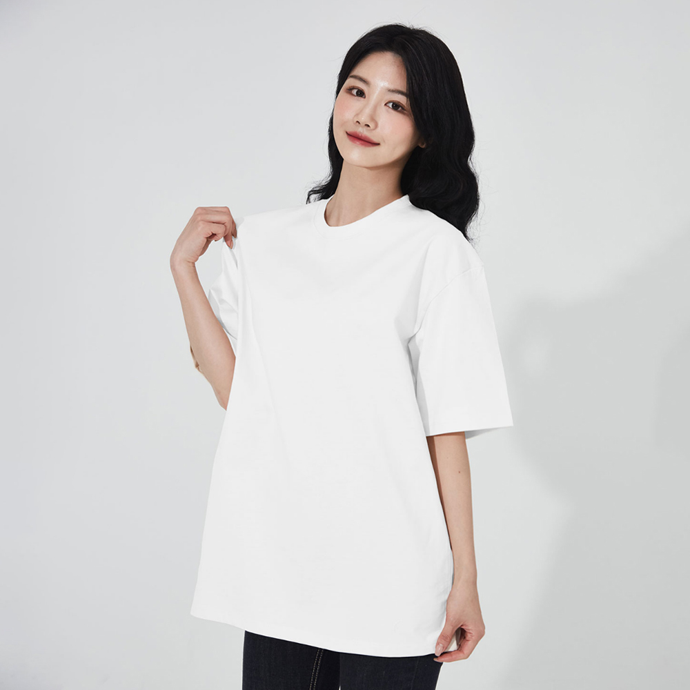 15수 오버핏 라운드 반팔
