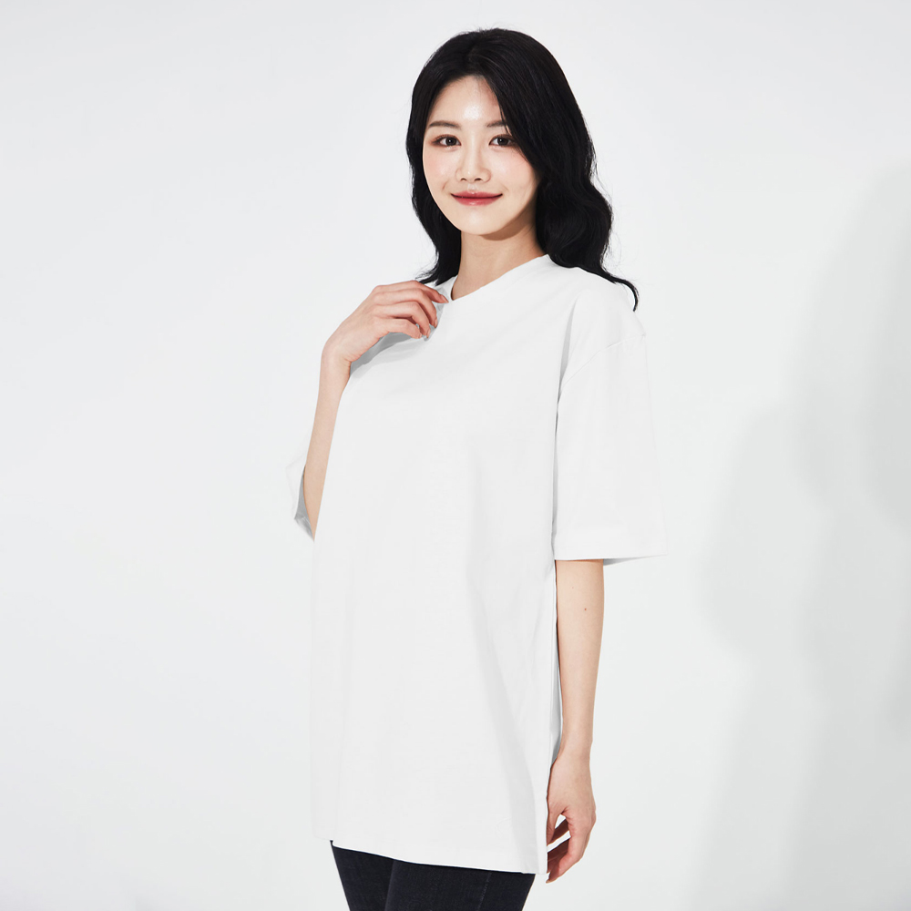 15수 오버핏 라운드 반팔