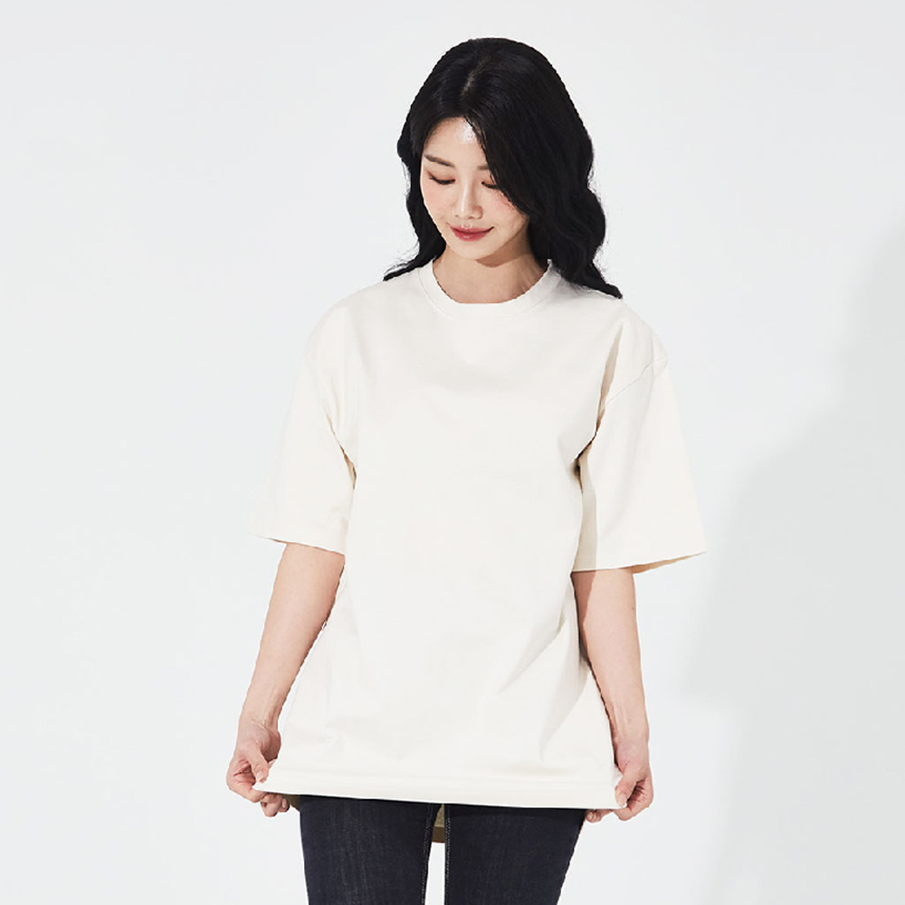 15수 오버핏 라운드 반팔