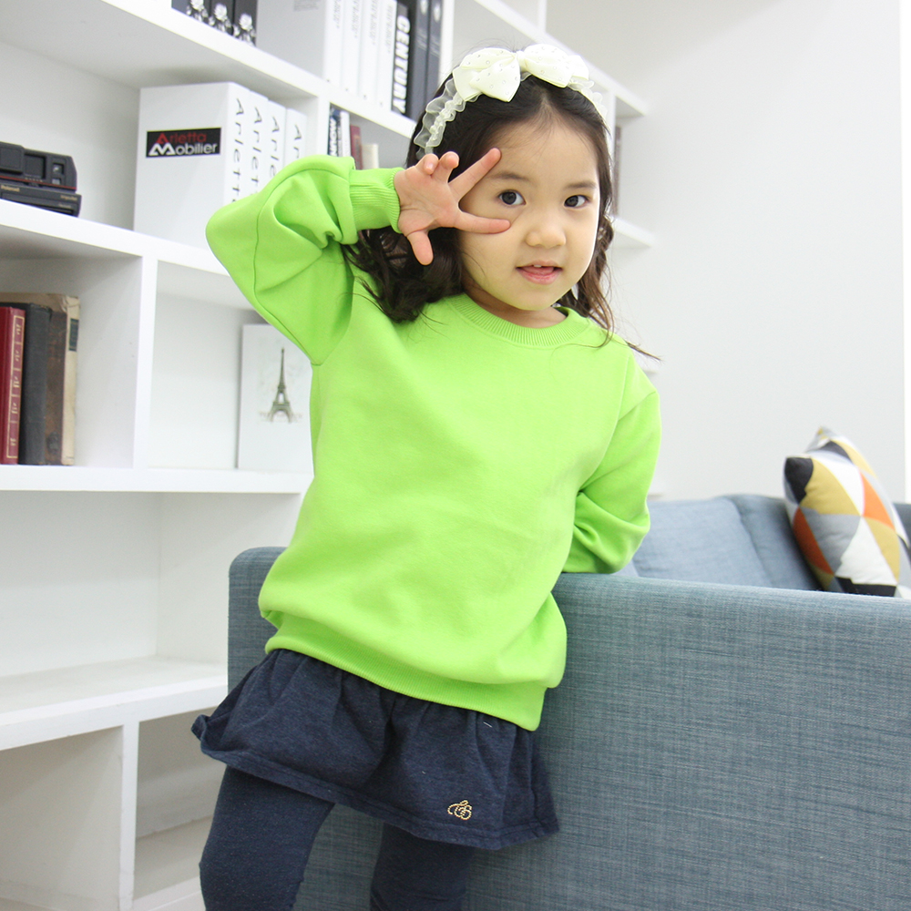 아동 특양면 프리미엄 맨투맨 (특양면/기모)