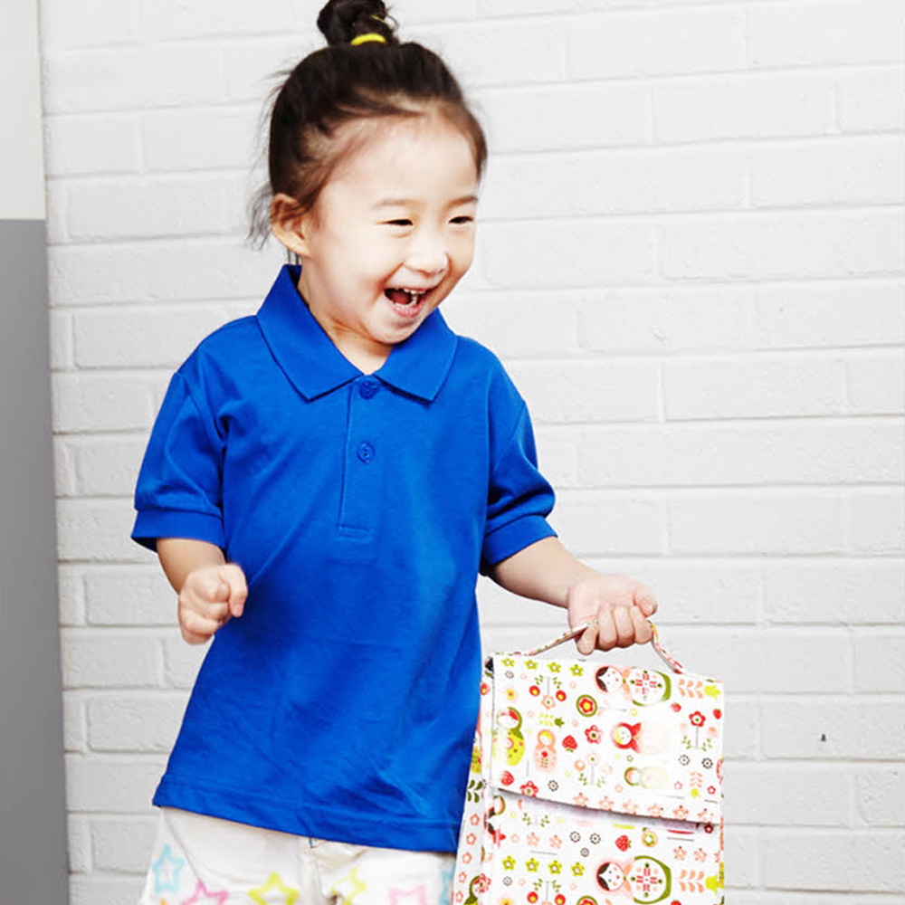 아동 40수 CVC 카라티 (반팔/긴팔)