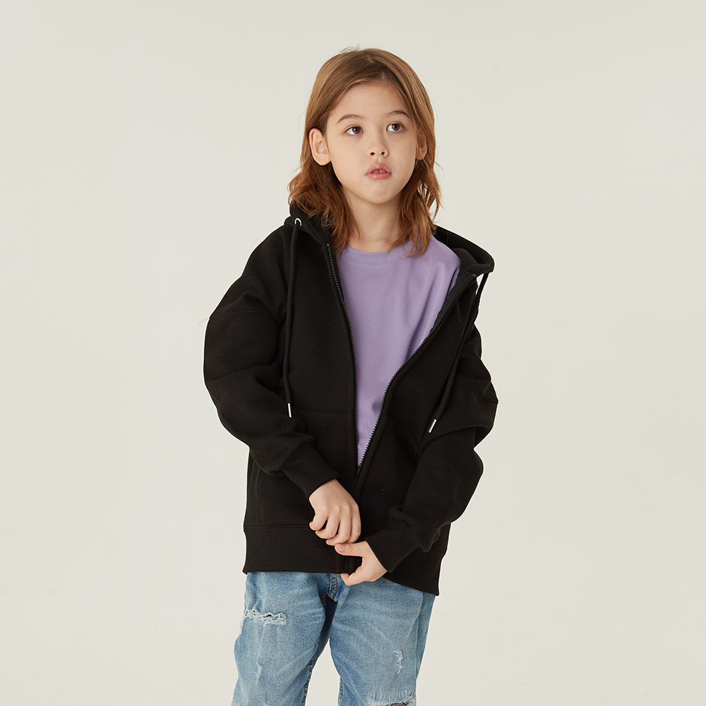 [필잇] 키즈 시그니처 기모 후드집업 (성인/아동)