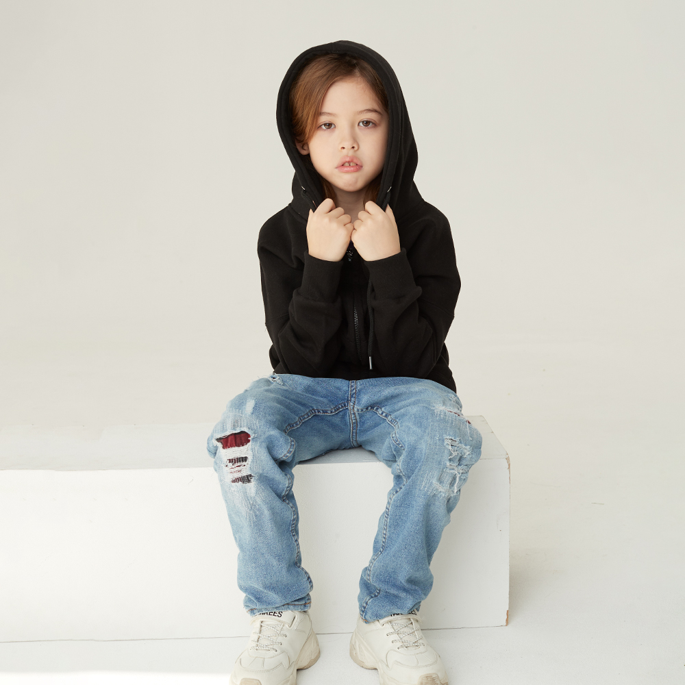 [필잇] 키즈 시그니처 기모 후드집업 (성인/아동)