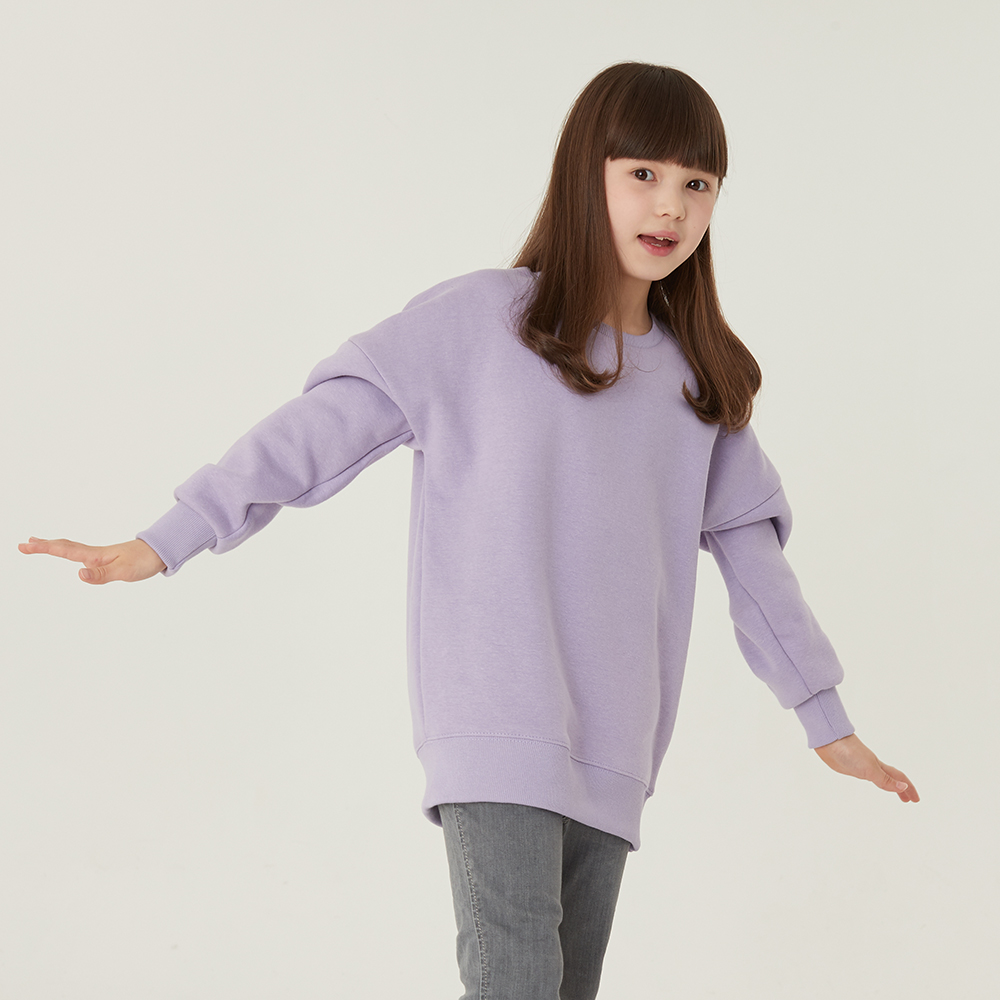 [필잇] 키즈 시그니처 기모 맨투맨 (성인/아동)