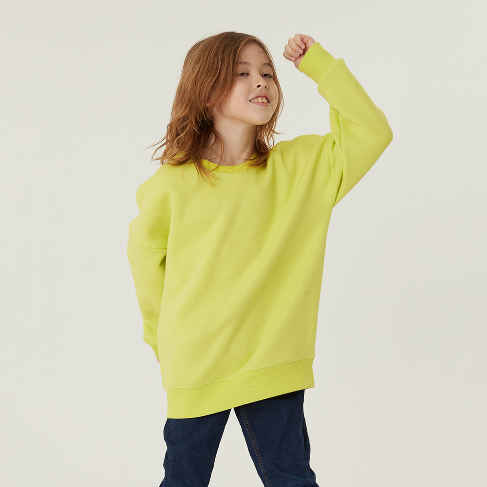 [필잇] 키즈 시그니처 기모 맨투맨 (성인/아동)