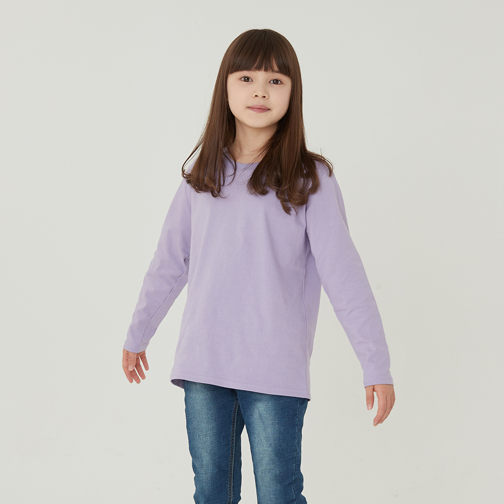 [필잇] 키즈 시그니처 라운드 긴팔티  (성인/아동)