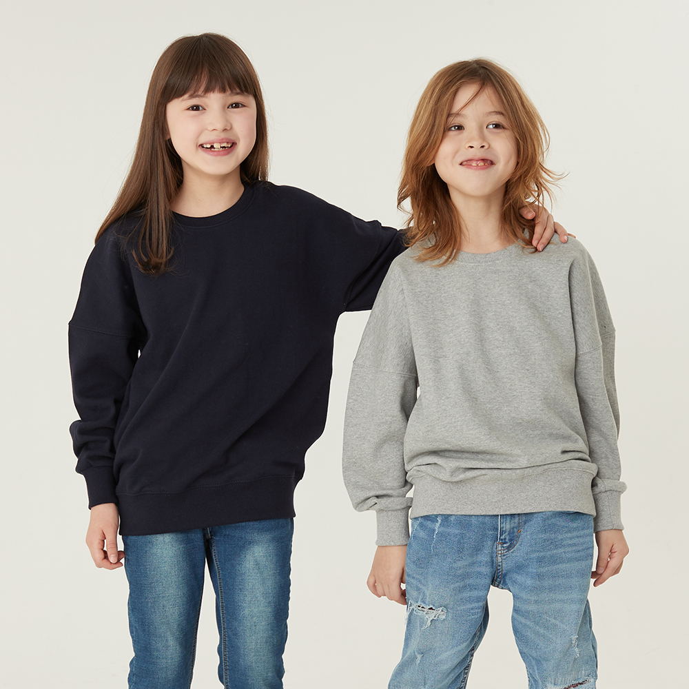 [필잇] 키즈 시그니처 쭈리 맨투맨 (성인/아동)