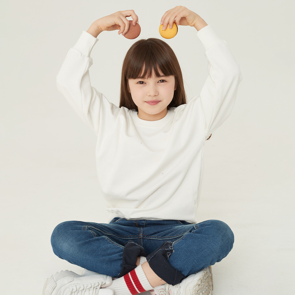 [필잇] 키즈 시그니처 쭈리 맨투맨 (성인/아동)