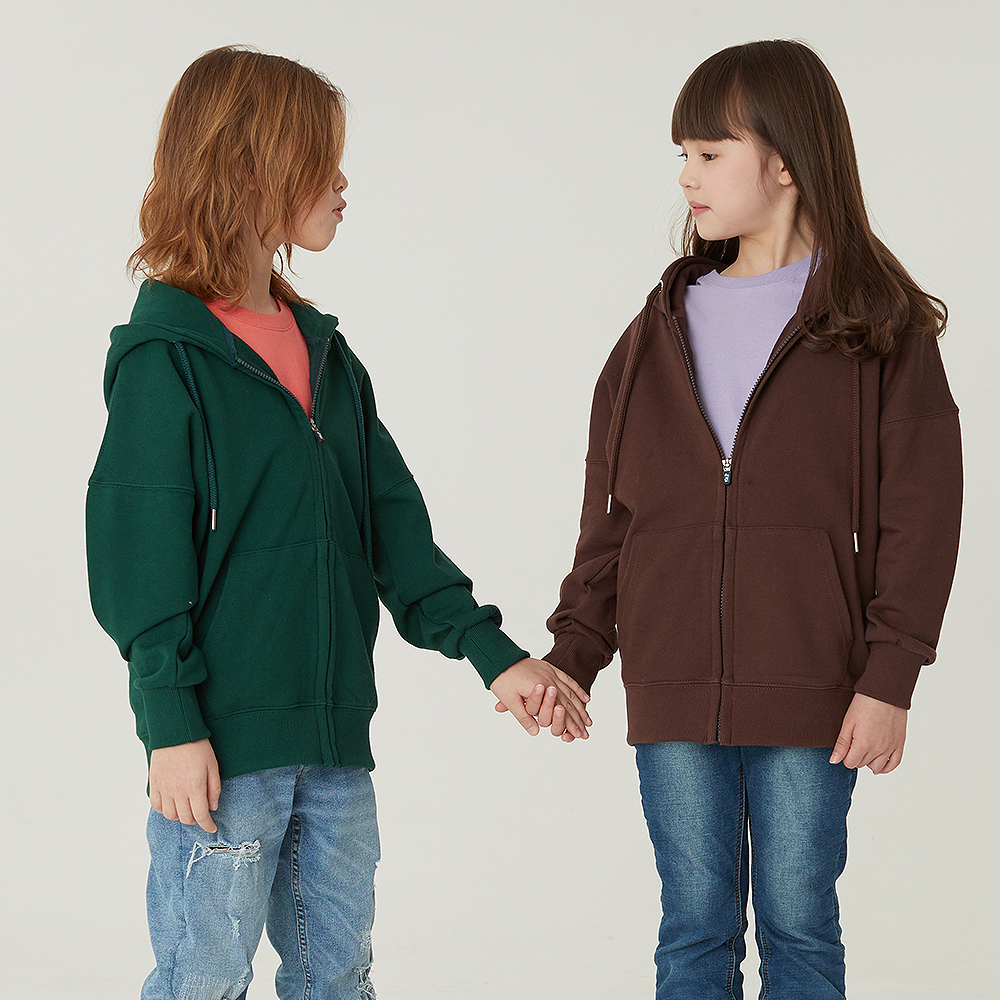 [필잇] 키즈 시그니처 쭈리 후드집업 (성인/아동)