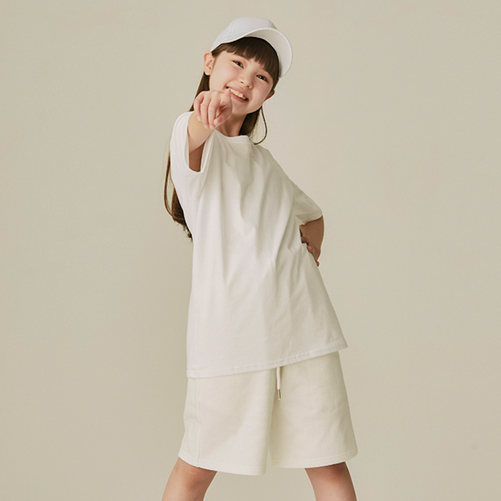 [필잇] 키즈 시그니처 라운드 반팔티  (성인/아동)