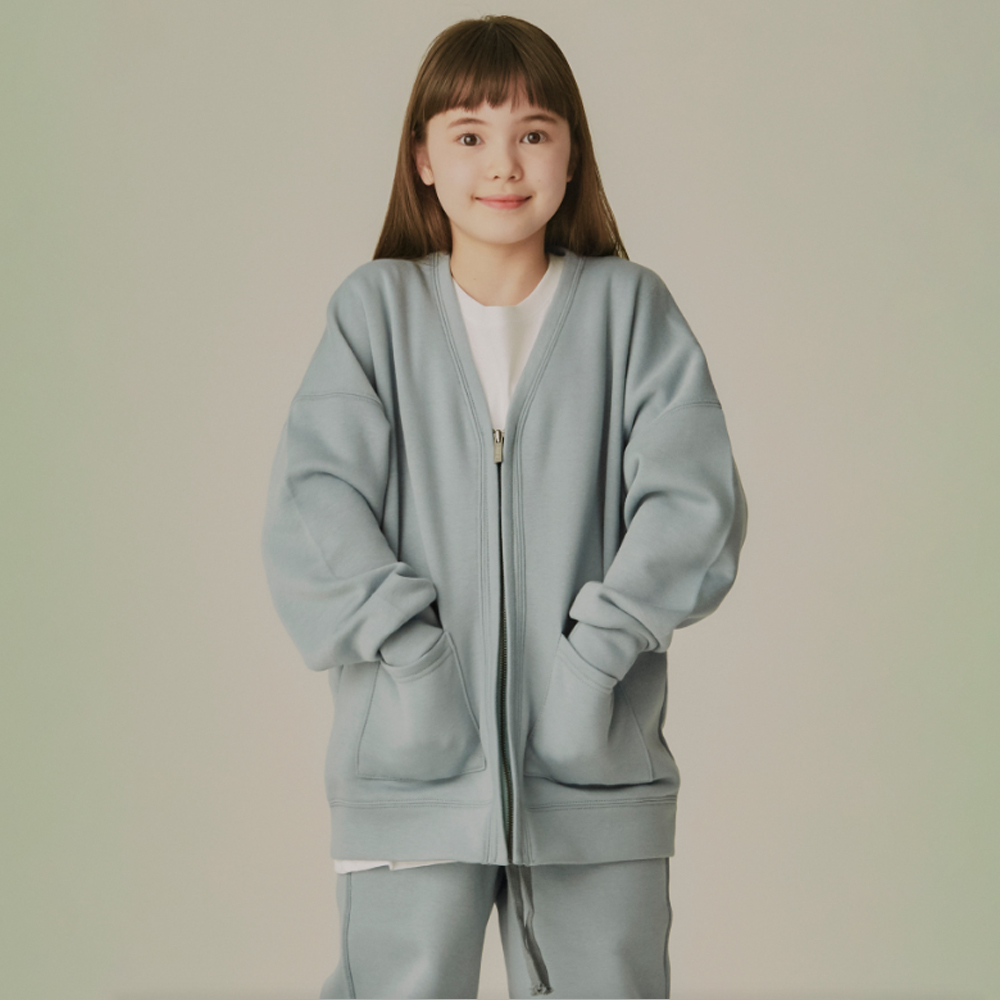 [필잇] 스타일 기모 가디건 집업 (성인/아동)
