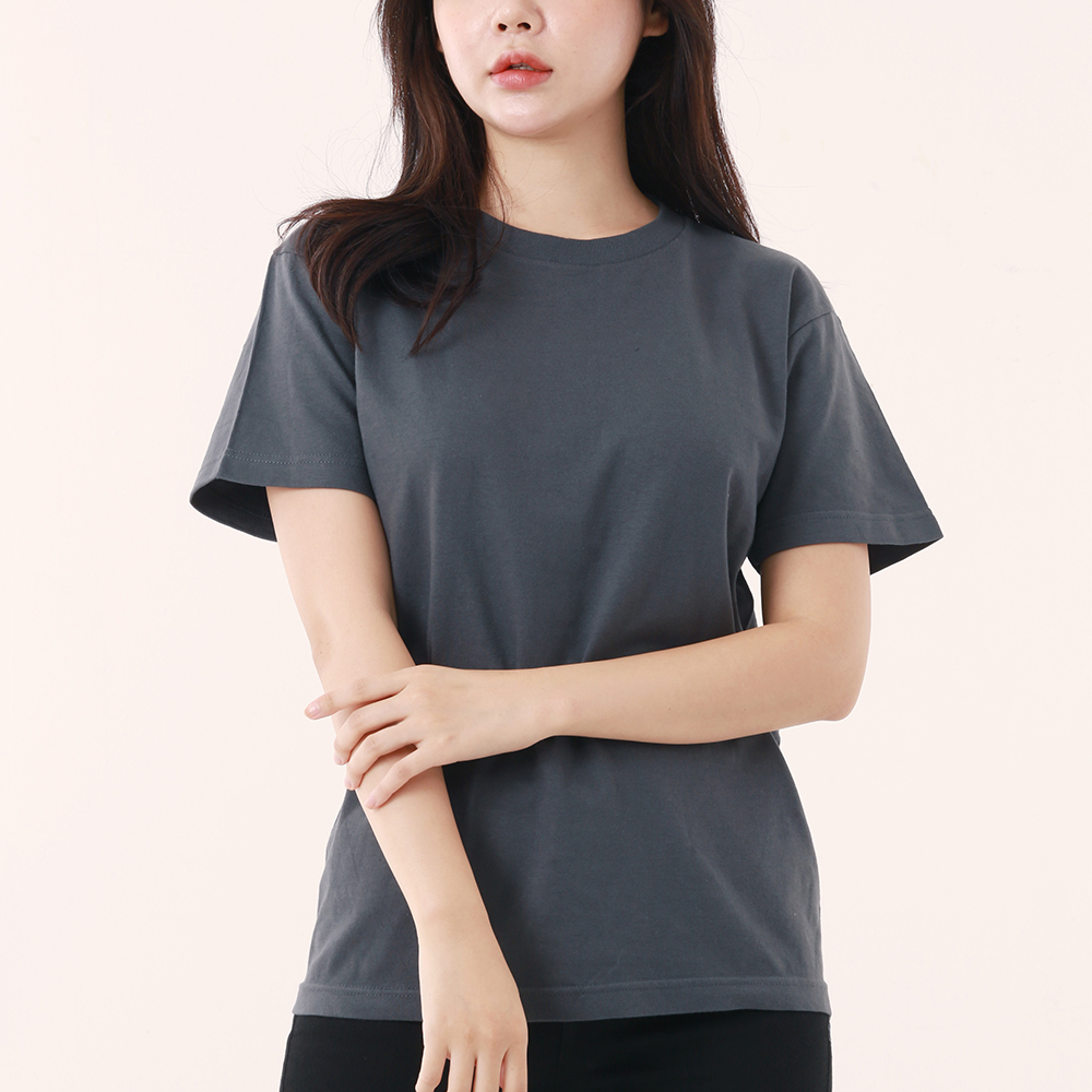 [printstar] 17수 085 베이직 라운드 반팔 (성인/아동)