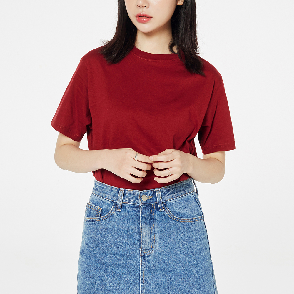 [printstar] 32수 083 라이트 라운드 반팔 (성인/아동)