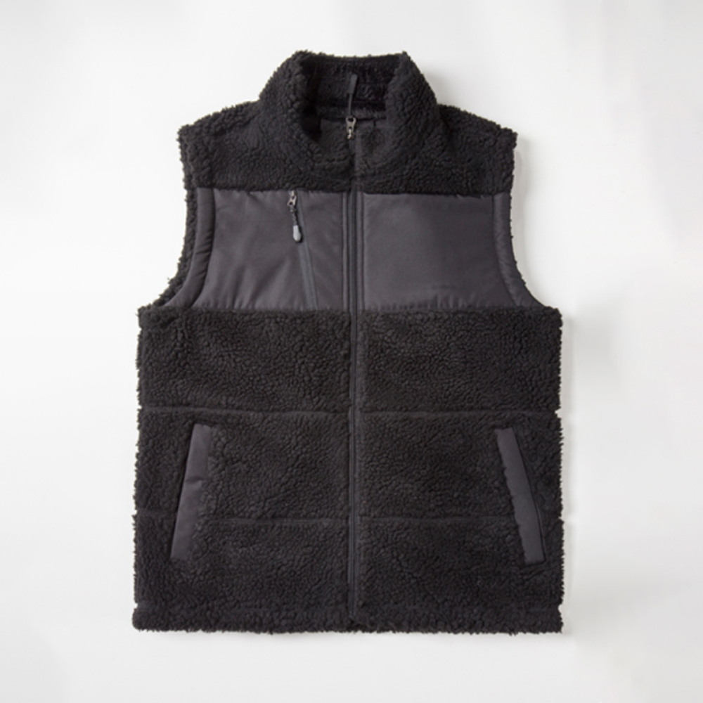 미라클 양털 본딩 후리스 조끼