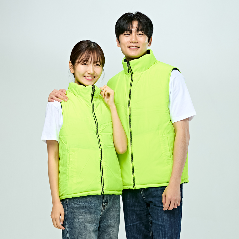 미라클 양면 패딩조끼 (아동/성인)