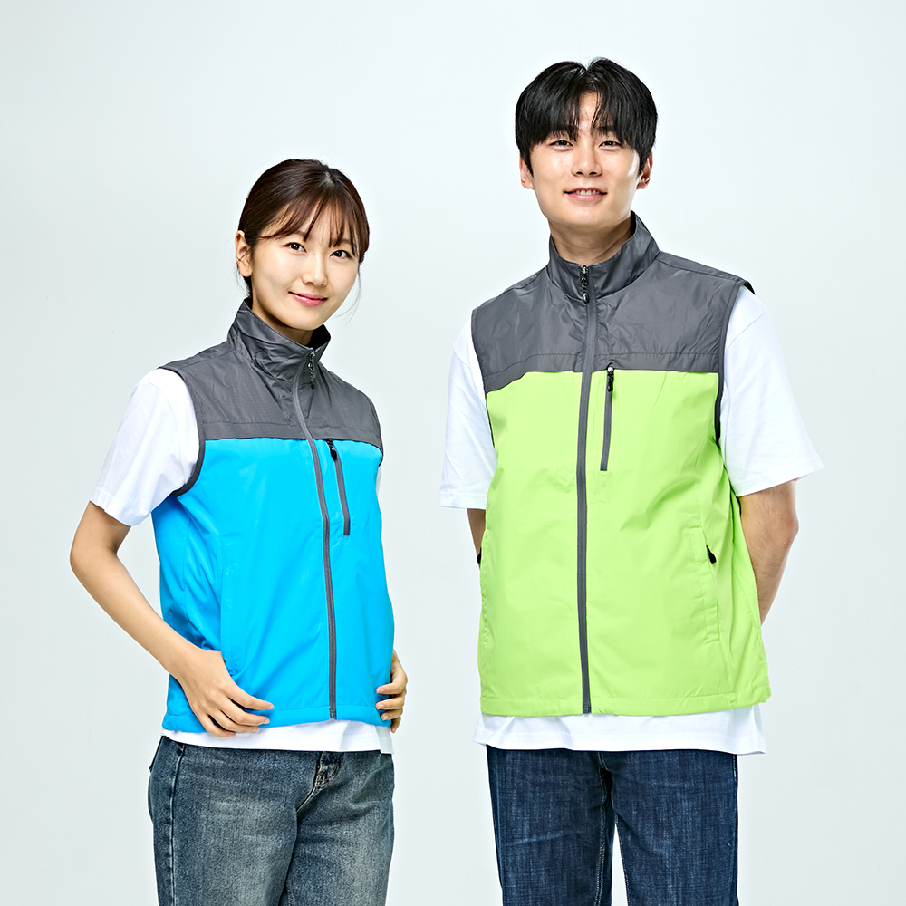 미라클 도비립 배색조끼