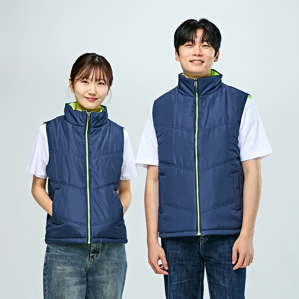 미라클 양면 패딩조끼 (아동/성인)